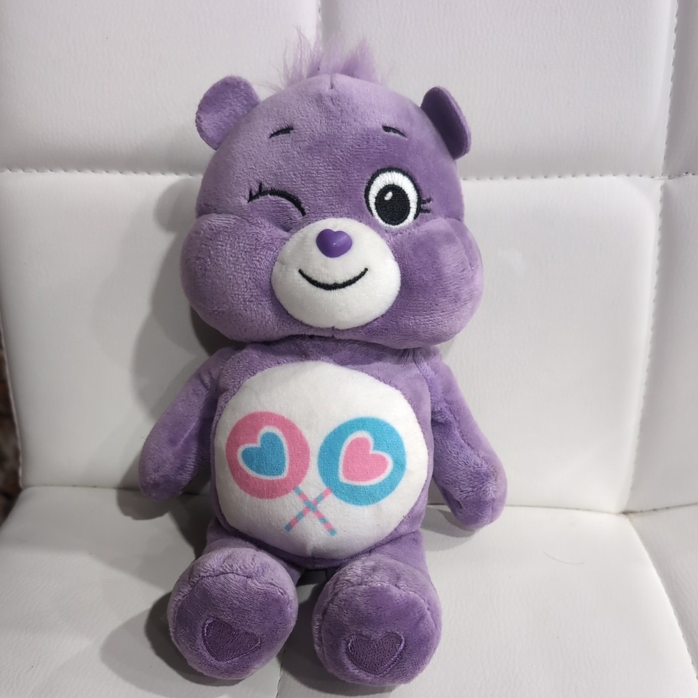 Care Bears Basic Fun 9" Purple share Bear 2021